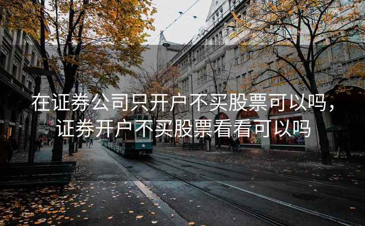 在证券公司只开户不买股票可以吗,证券开户不买股票看看可以吗 在证券公司只开户不买股票可以吗,证券开户不买股票看看可以吗