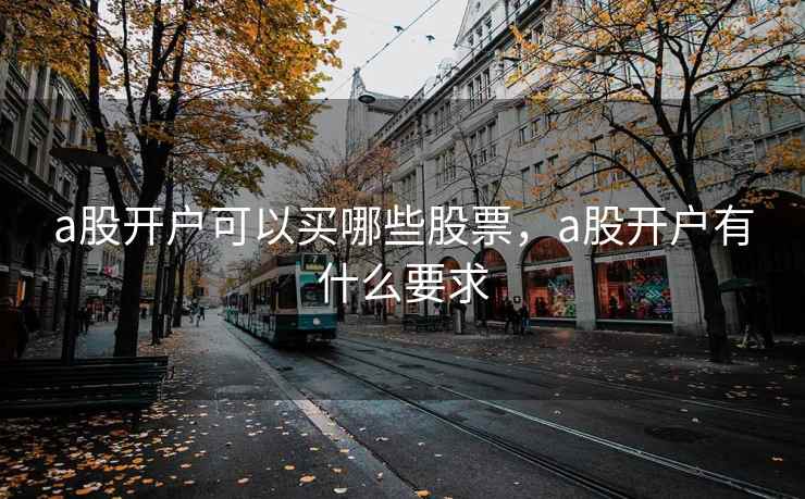 a股开户可以买哪些股票，a股开户有什么要求
