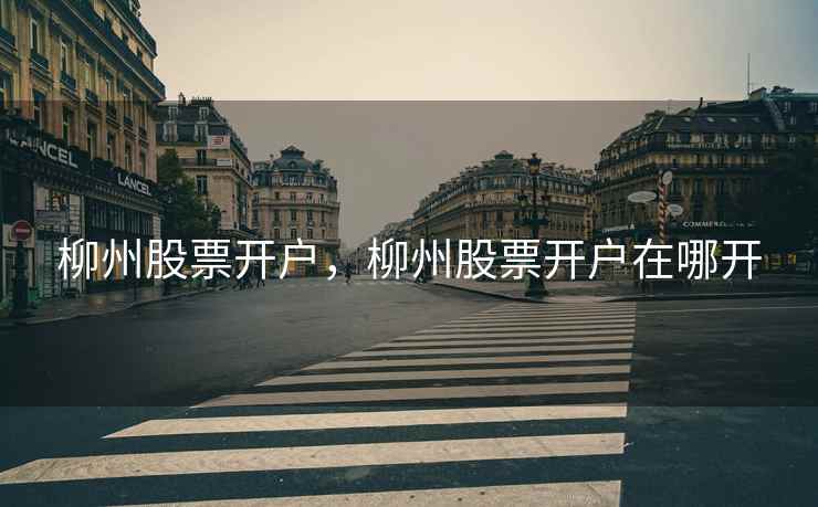 柳州股票开户，柳州股票开户在哪开