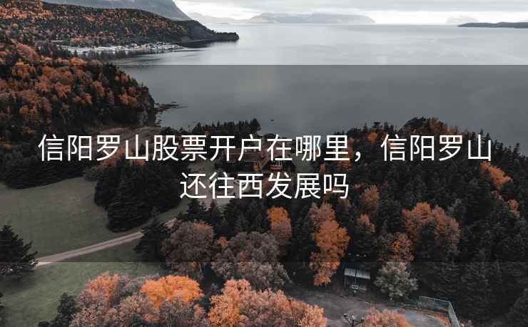 信阳罗山股票开户在哪里,信阳罗山还往西发展吗 信阳罗山股票开户在哪里,信阳罗山还往西发展吗