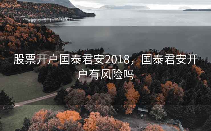股票开户国泰君安2018，国泰君安开户有风险吗